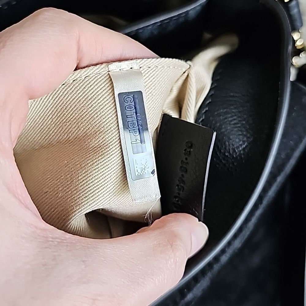 Chloe Faye Day Mini Black Leather Crossbody Bag - Picture 12 of 15